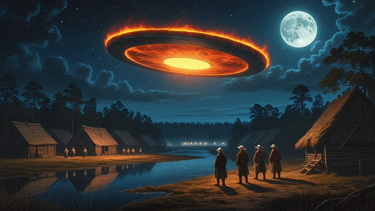 1693: Savannah Burning Shield in the Sky