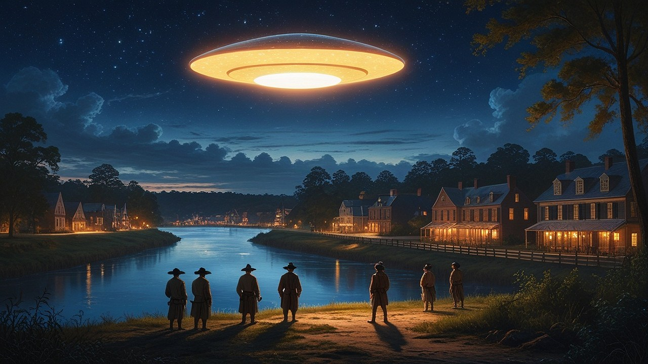 1735: James Oglethorpe's Luminous Object in Savannah