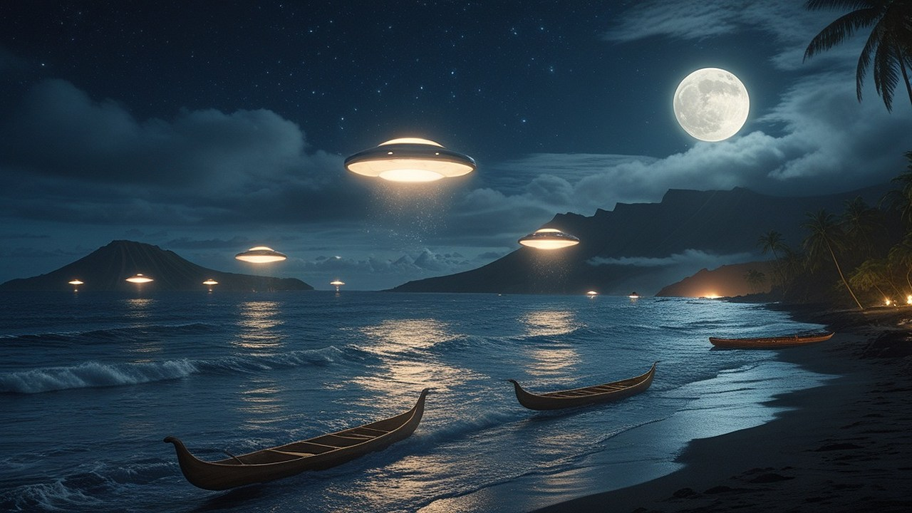 1800s: General Strange Lights Over Hawaiian Waters
