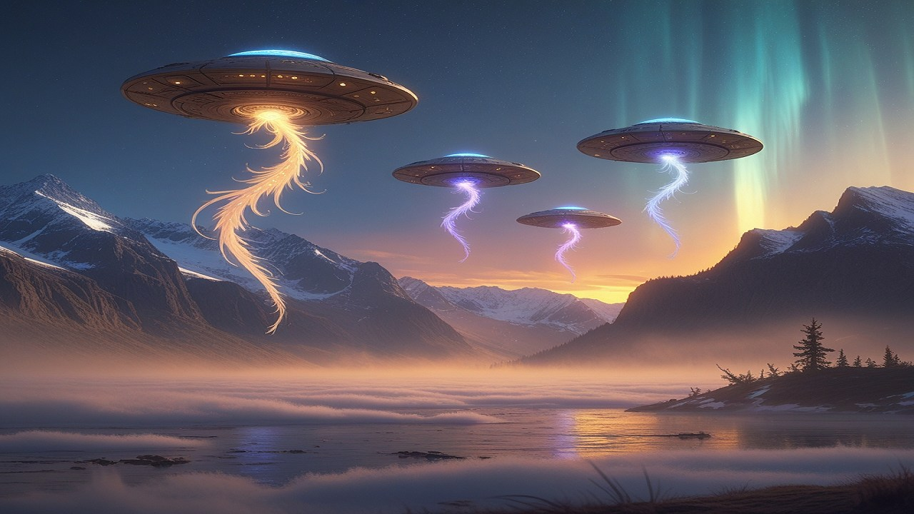 1800s: Sky Spirits and Fire Lights