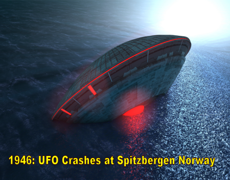 1946: UFO Crashes at Spitzbergen Norway