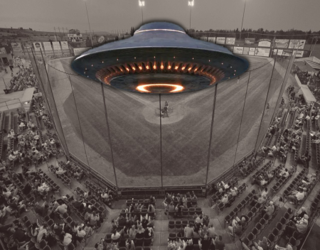 1950: UFO Caught on Camera in Baseball Stadium