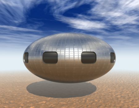 1967: Avon Egg Shaped UFO