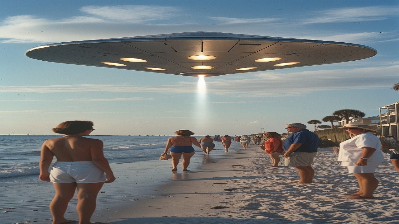 1989: Pensacola Beach Mass Sightings