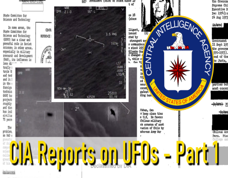 CIA Released Reports on UFOs - Part 1