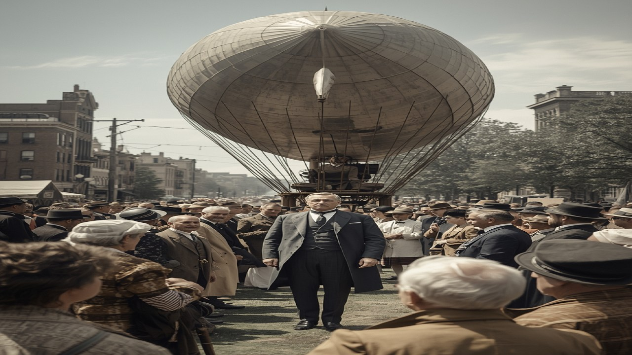 June 1878: Charles F. Ritchel’s Dirigible