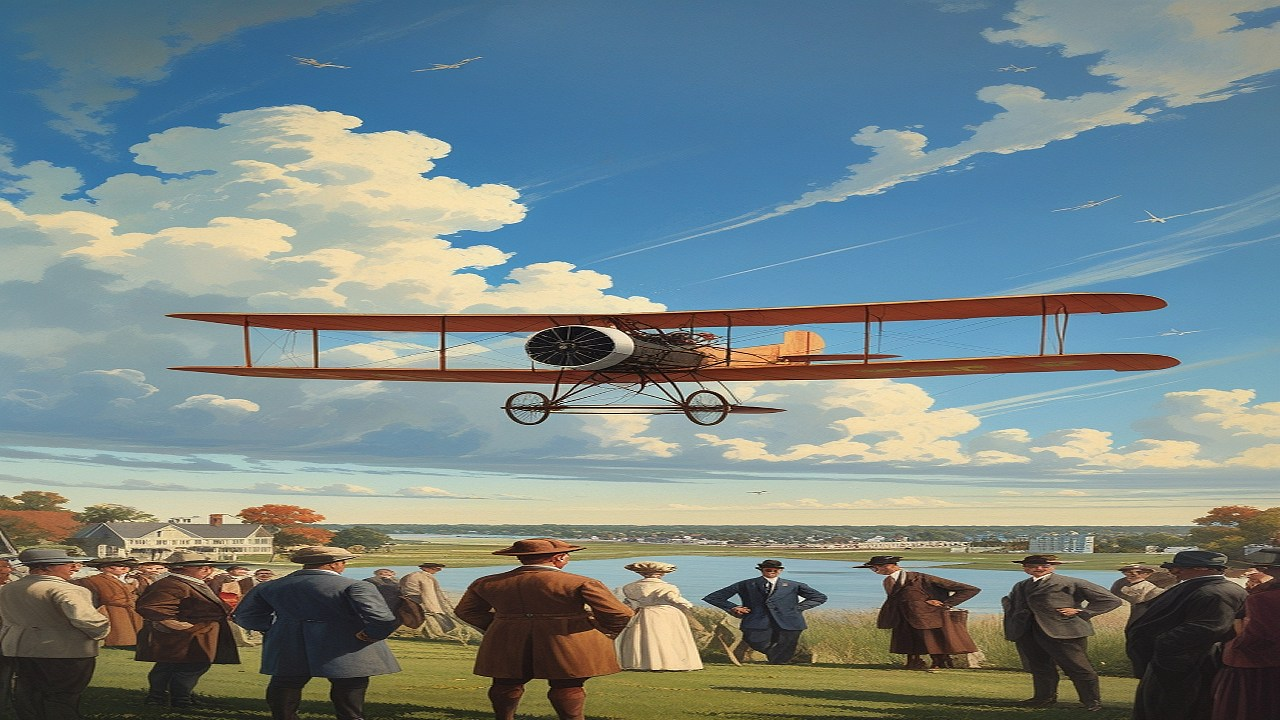 October 1910: Delaplane First Flight